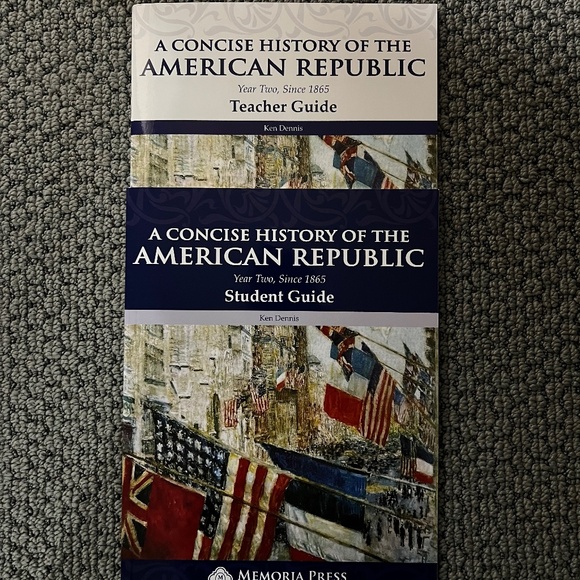 A Concise History of the American Republic - student guide and teacher guide set - Picture 1 of 1